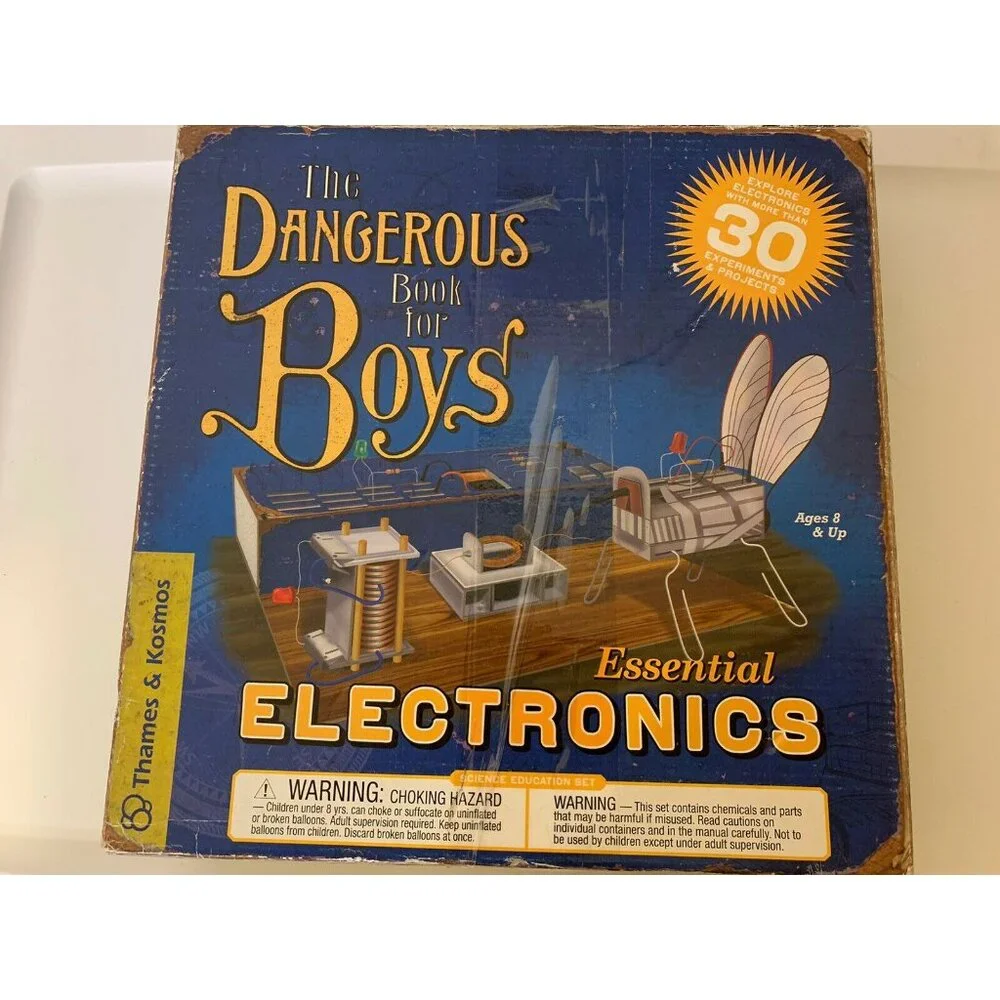 The Dangerous Book for‎ Boys Essential Electronics Kit by Thames and Kosmos